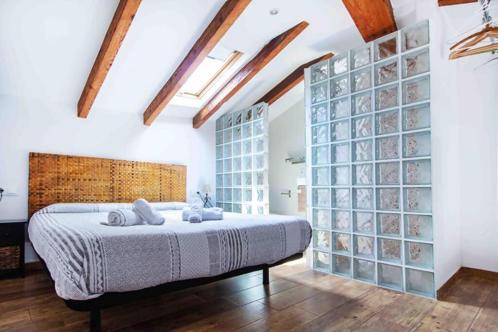 Апартаменты Acogedor Duplex Con Terraza Interior En La Playa Валенсия Экстерьер фото